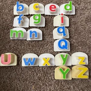 Leapfrog fridge phonics lowercase magnets